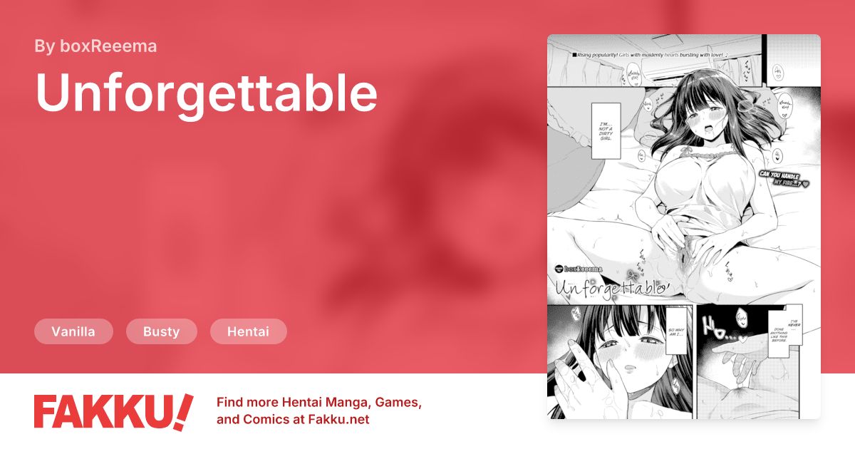 Unforgettable Hentai by boxReeema - FAKKU