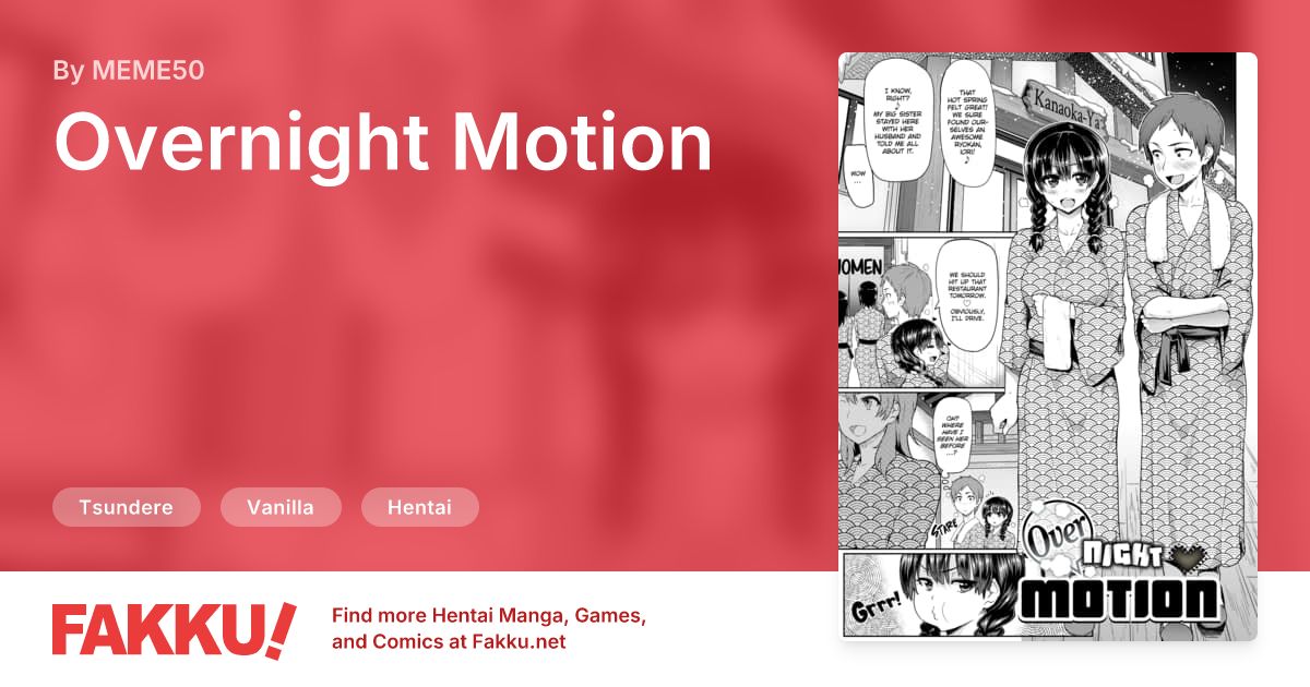  Overnight Motion Hentai by MEME50 - FAKKU