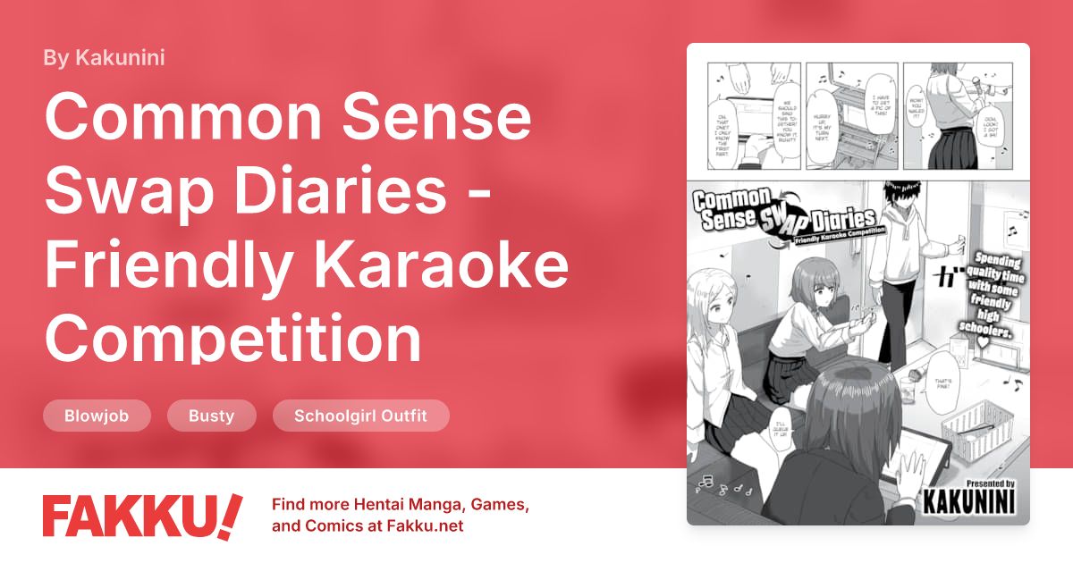  Common Sense Swap Diaries - Friendly Karaoke Competition Hentai by Kakunini - FAKKU