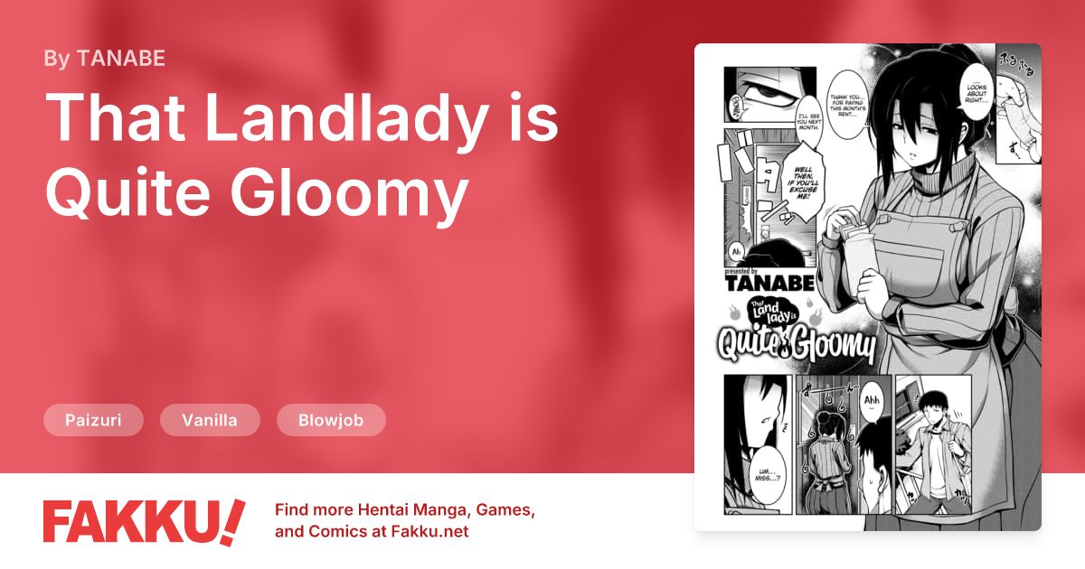  That Landlady is Quite Gloomy Hentai by TANABE - FAKKU