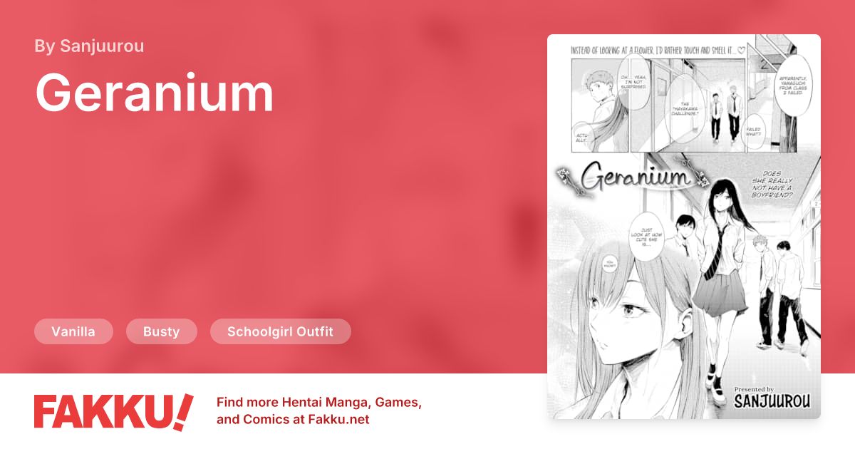Geranium Hentai by Sanjuurou - FAKKU