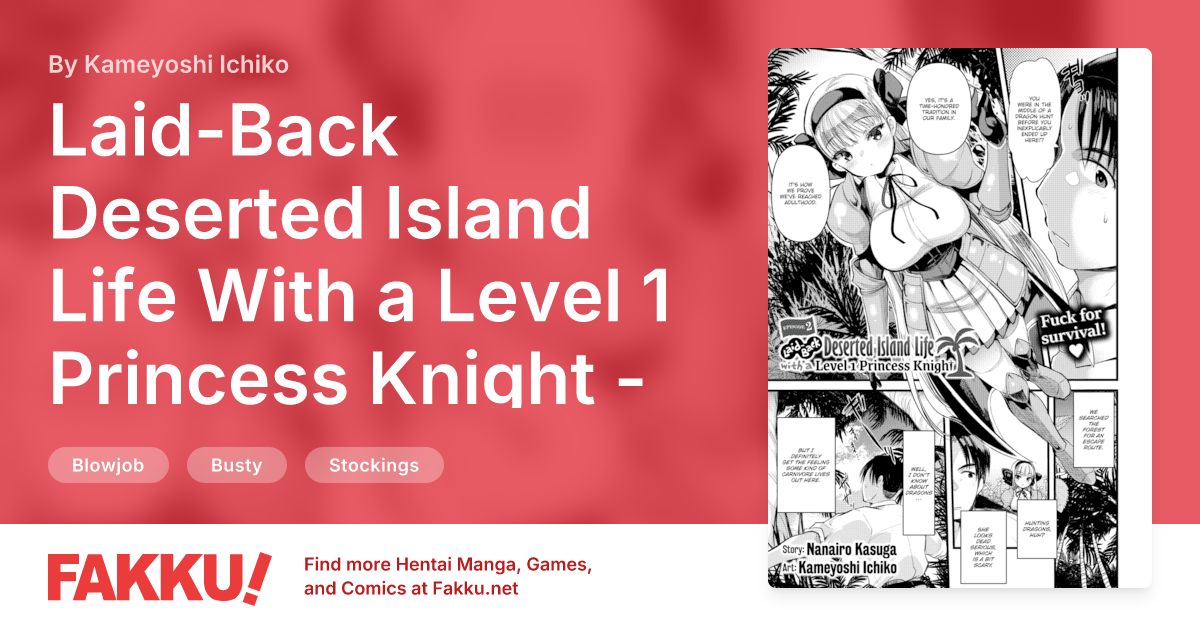 Laid-Back Deserted Island Life With a Level 1 Princess Knight - Episode 2 Hentai by Kameyoshi Ichiko - FAKKU