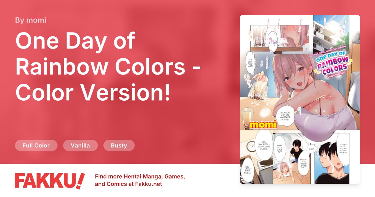 One Day of Rainbow Colors - Color Version! Hentai by momi - FAKKU