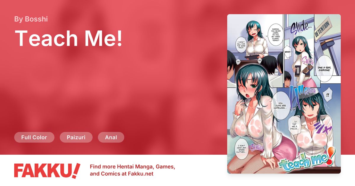  Teach Me! Hentai by Bosshi - FAKKU