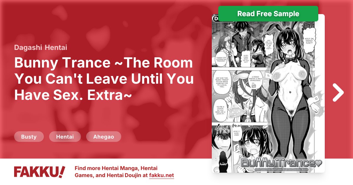  Bunny Trance ~The Room You Can't Leave Until You Have Sex. Extra~ Hentai by Dagashi - FAKKU