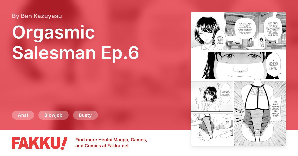 Orgasmic Salesman Ep.6 Hentai by Ban Kazuyasu - FAKKU