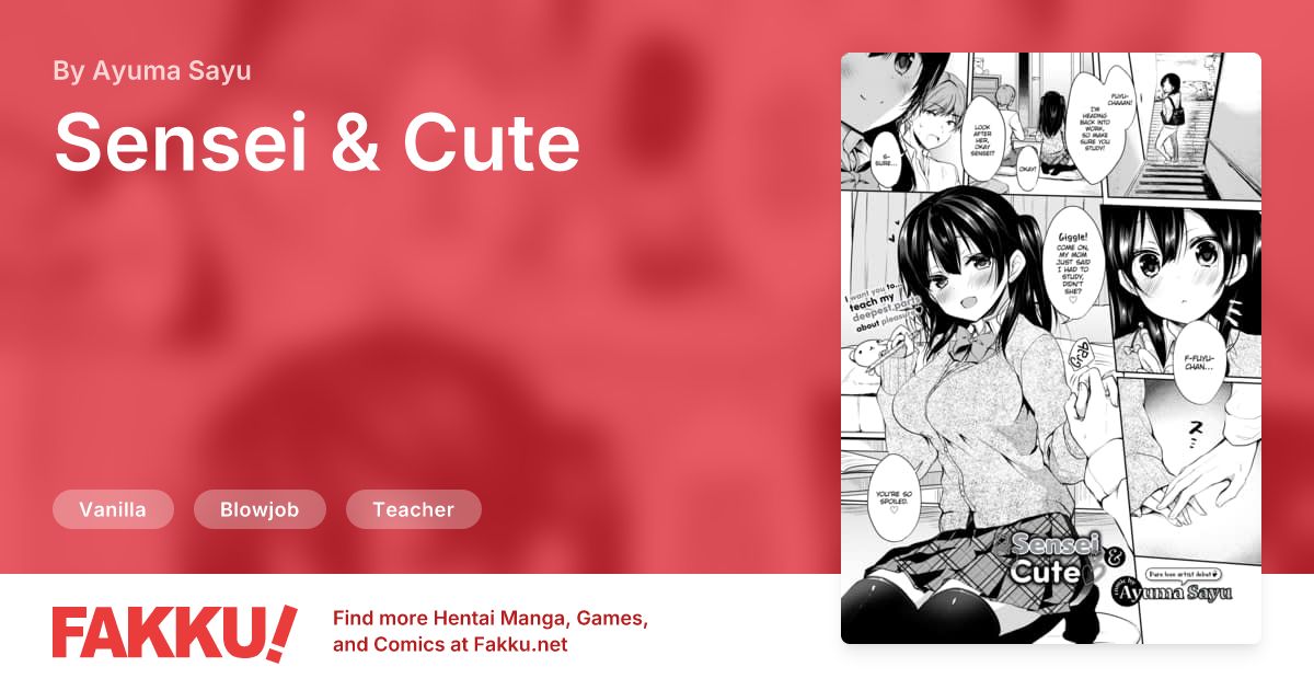 Sensei & Cute Hentai by Ayuma Sayu - FAKKU