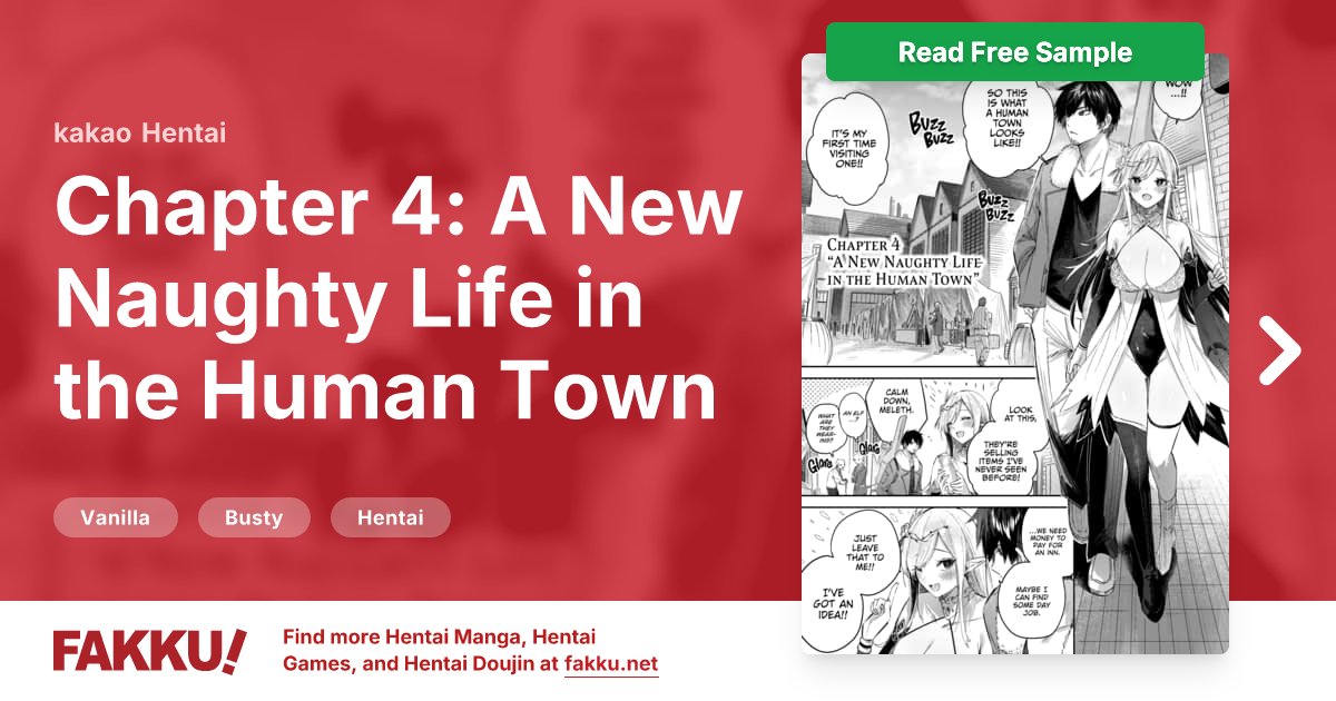  Chapter 4: A New Naughty Life in the Human Town Hentai by kakao - FAKKU