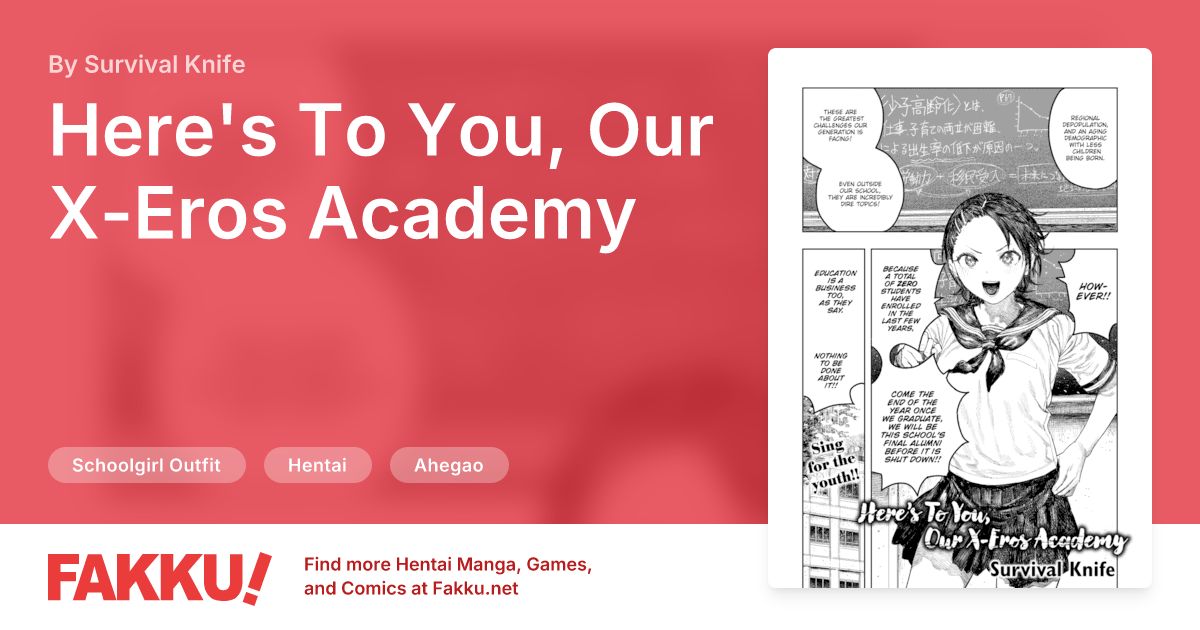 Here's To You, Our X-Eros Academy Hentai by Survival Knife - FAKKU