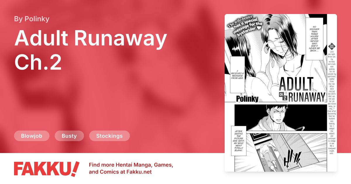 Adult Runaway Ch.2 Hentai by Polinky - FAKKU