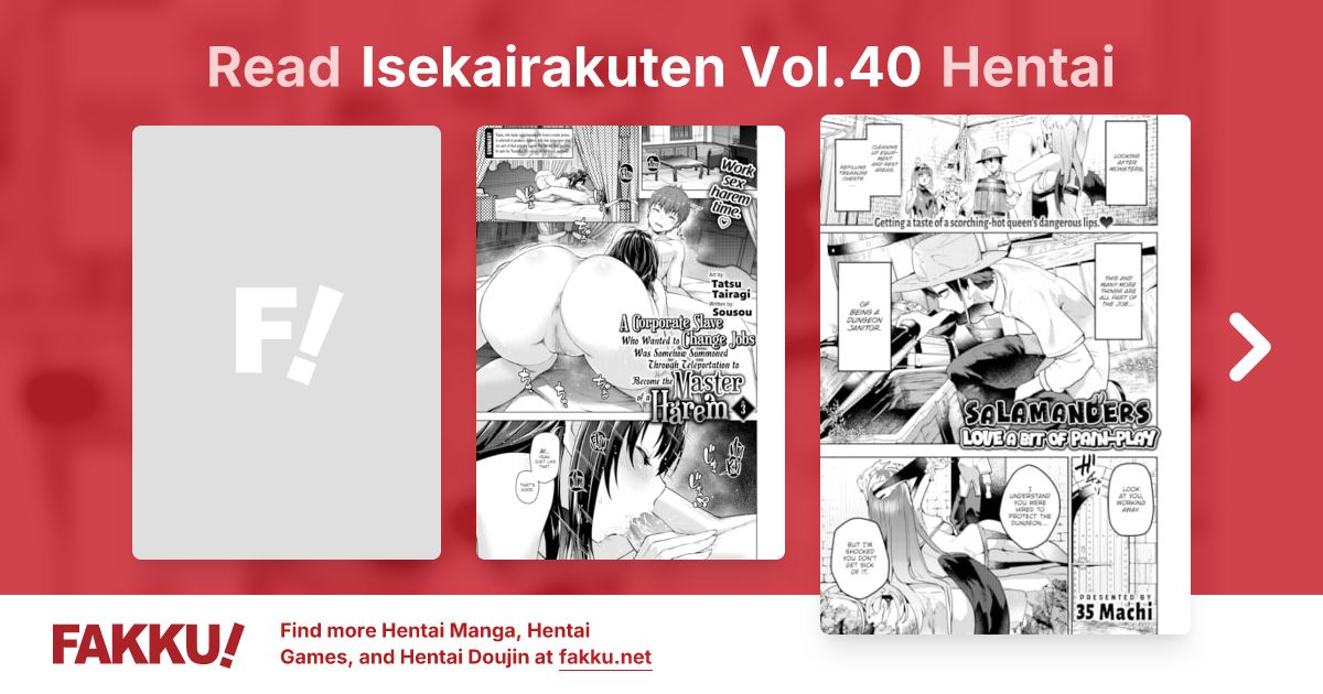 Isekairakuten Vol.40 Hentai - FAKKU