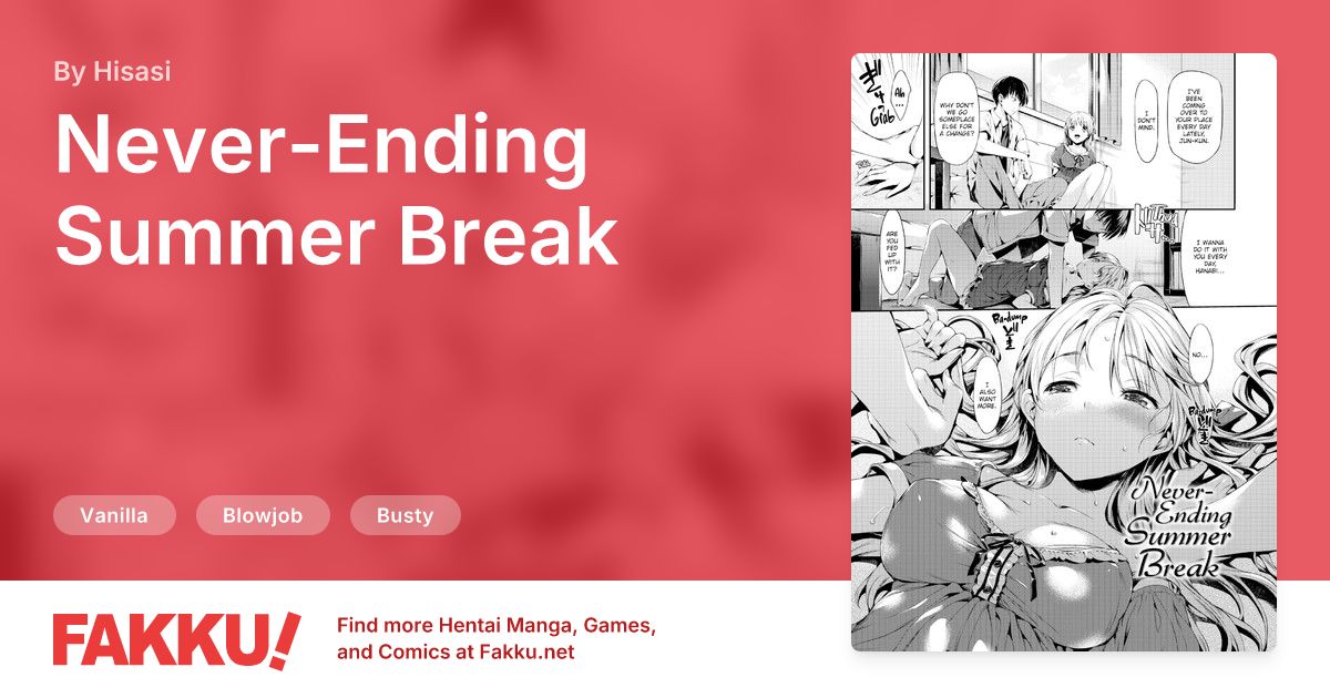 Never-Ending Summer Break Hentai by Hisasi - FAKKU