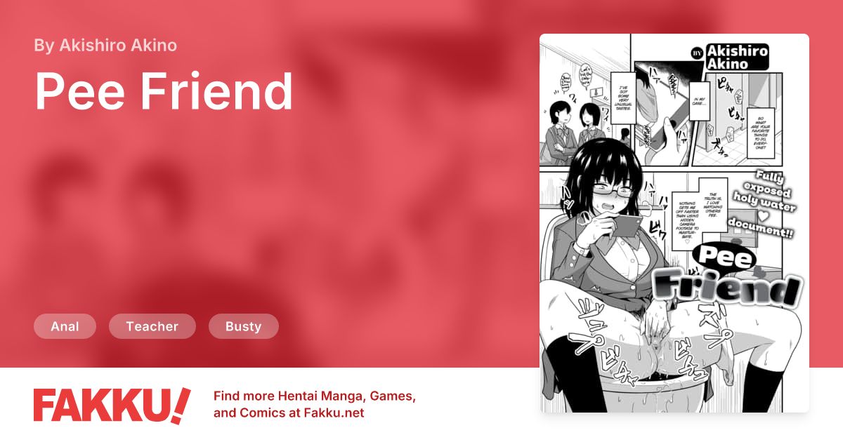 Pee Friend Hentai by Akishiro Akino - FAKKU