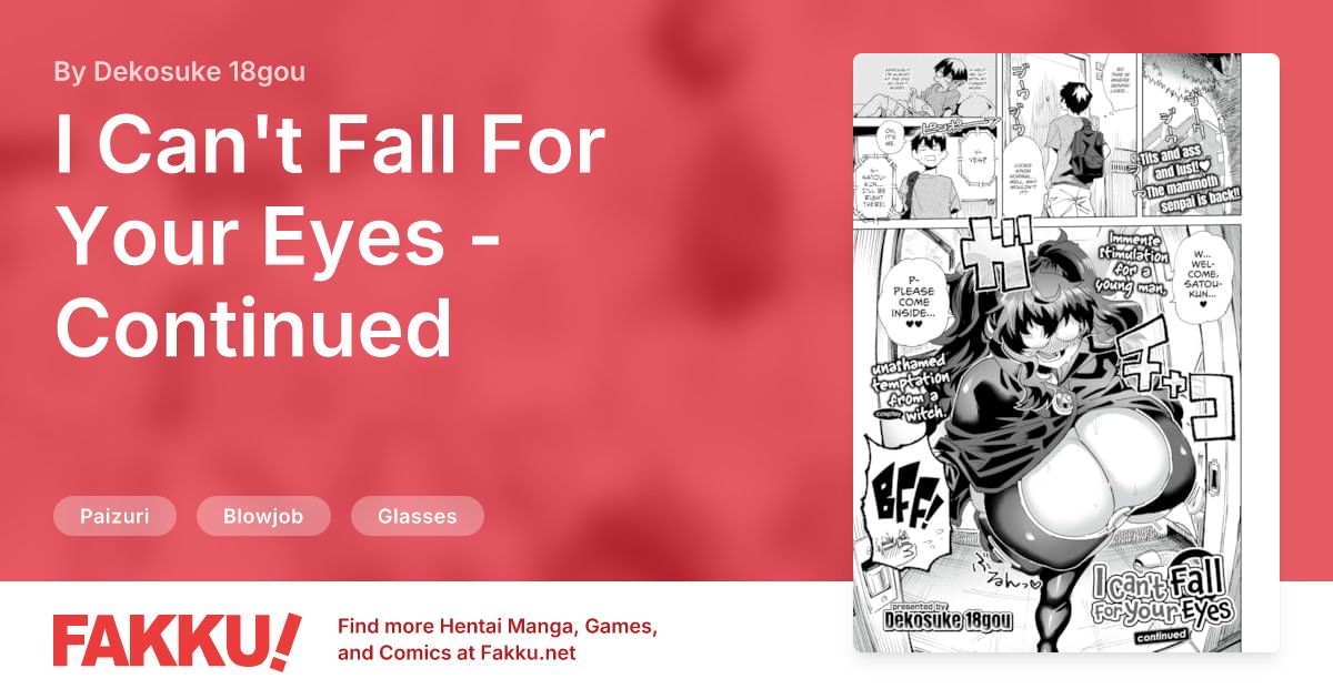  I Can't Fall For Your Eyes - Continued Hentai by Dekosuke 18gou - FAKKU