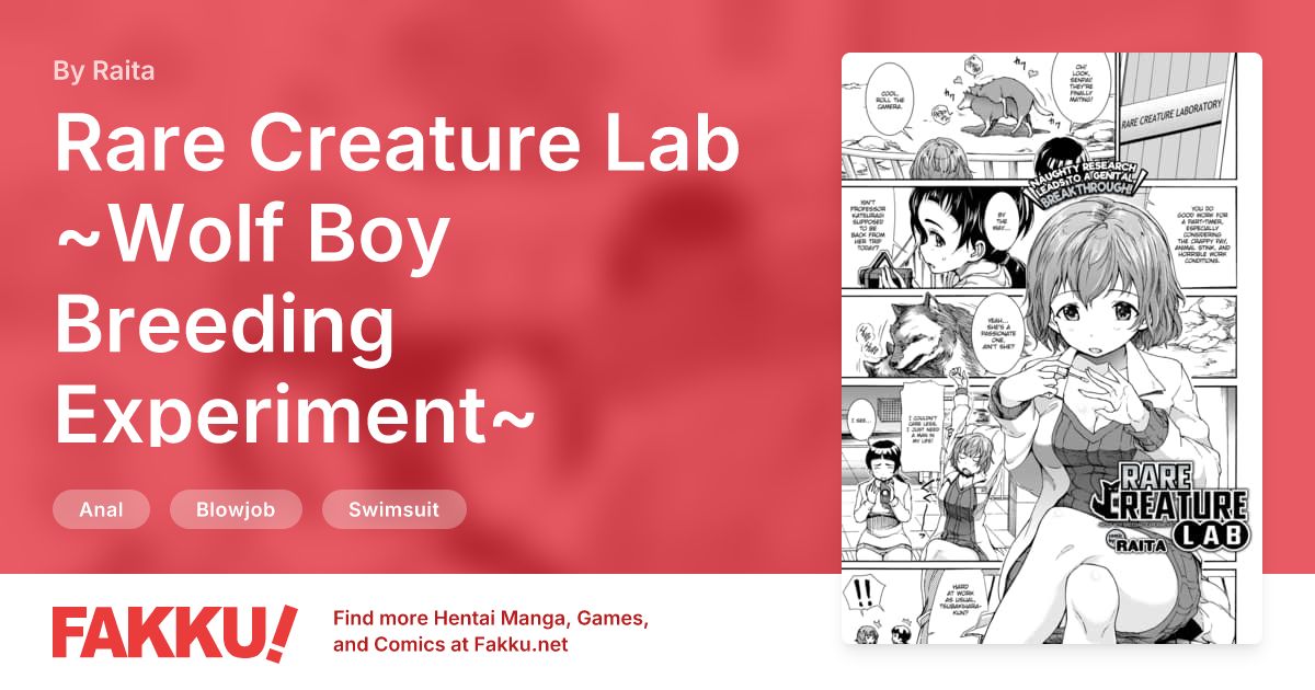 Rare Creature Lab ~Wolf Boy Breeding Experiment~ Hentai by Raita - FAKKU