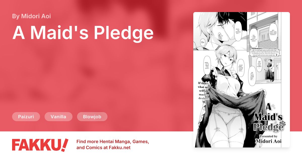 A Maid's Pledge Hentai by Midori Aoi - FAKKU