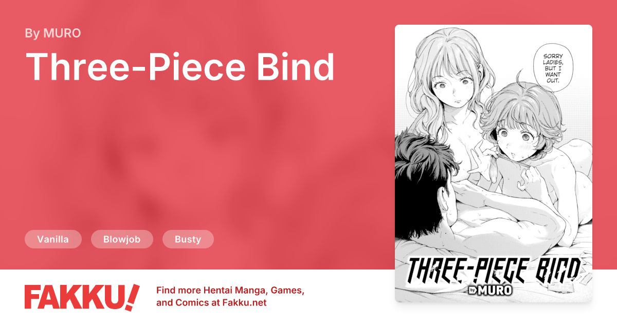Three-Piece Bind Hentai by MURO - FAKKU