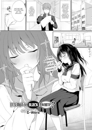 It's Not So Black & White? Hentai Cover Image