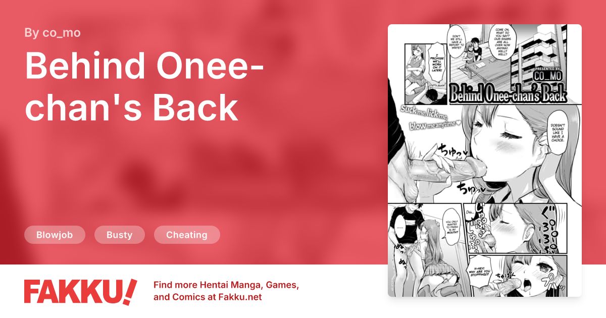 Behind Onee-chan's Back Hentai by co_mo - FAKKU