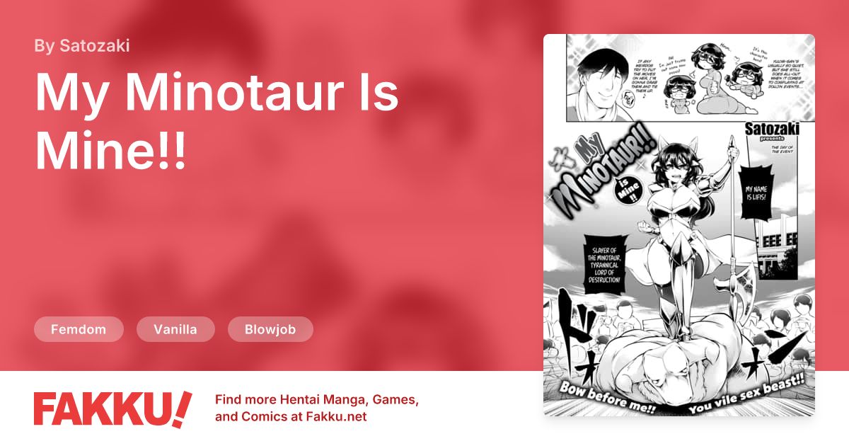 My Minotaur Is Mine!! Hentai by Satozaki - FAKKU