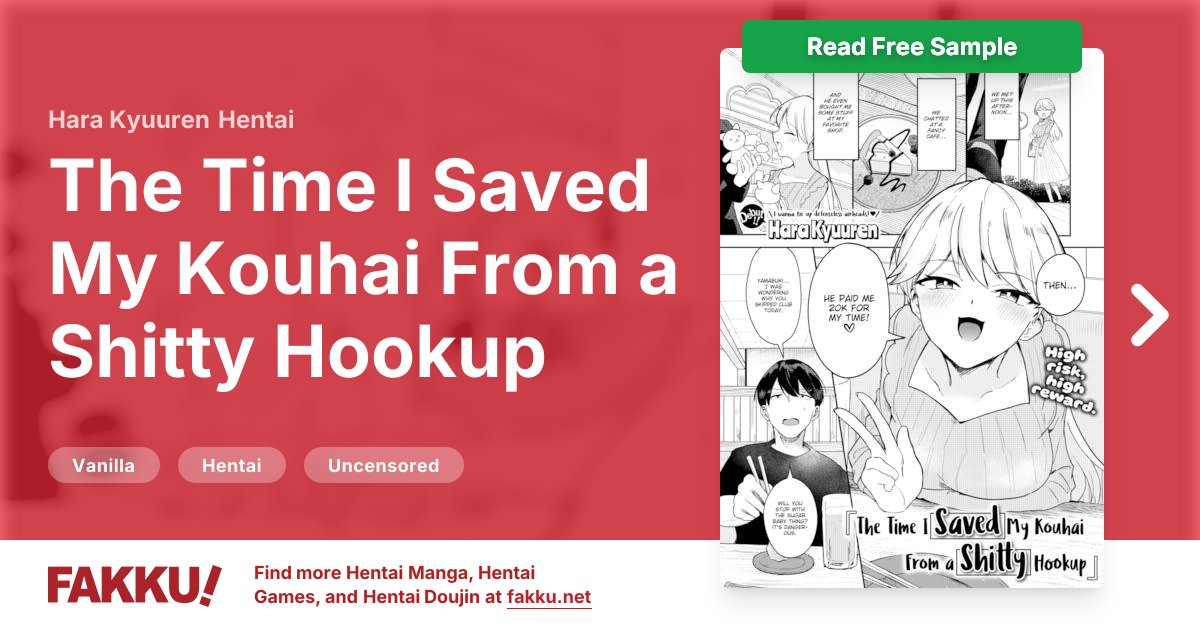  The Time I Saved My Kouhai From a Shitty Hookup Hentai by Hara Kyuuren - FAKKU