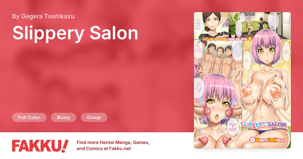 Slippery Salon Hentai by Gegera Toshikazu - FAKKU