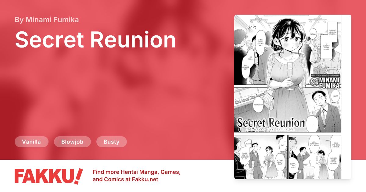 Secret Reunion Hentai by Minami Fumika - FAKKU
