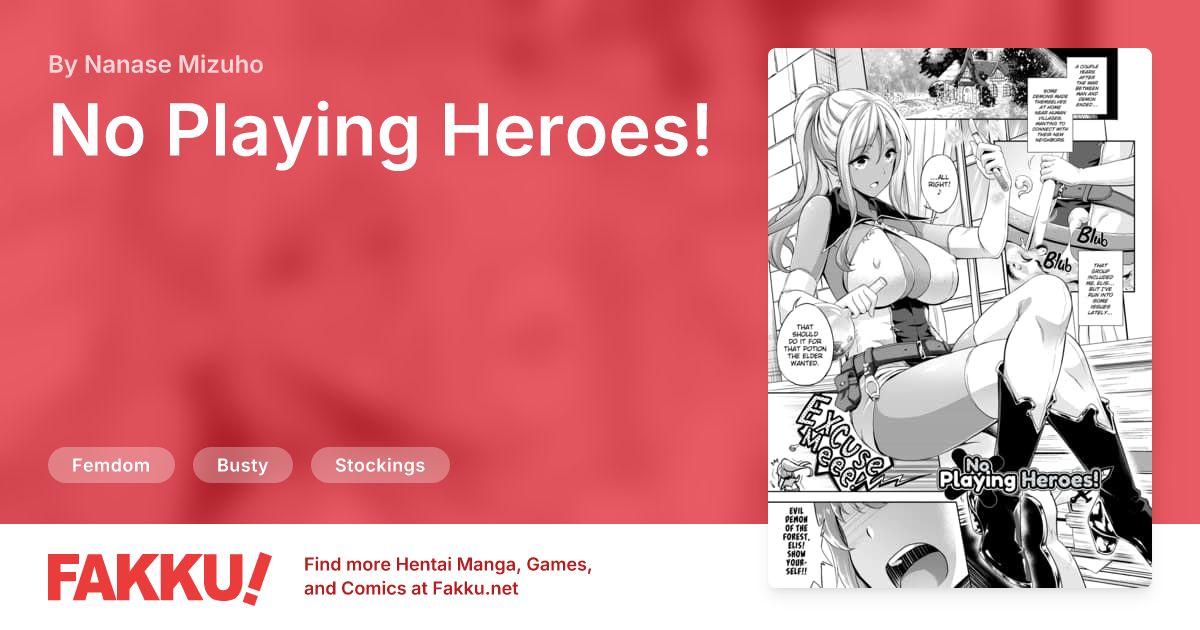 No Playing Heroes! Hentai by Nanase Mizuho - FAKKU