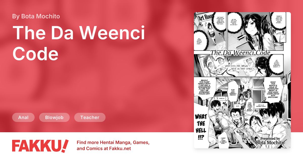  The Da Weenci Code Hentai by Bota Mochito - FAKKU