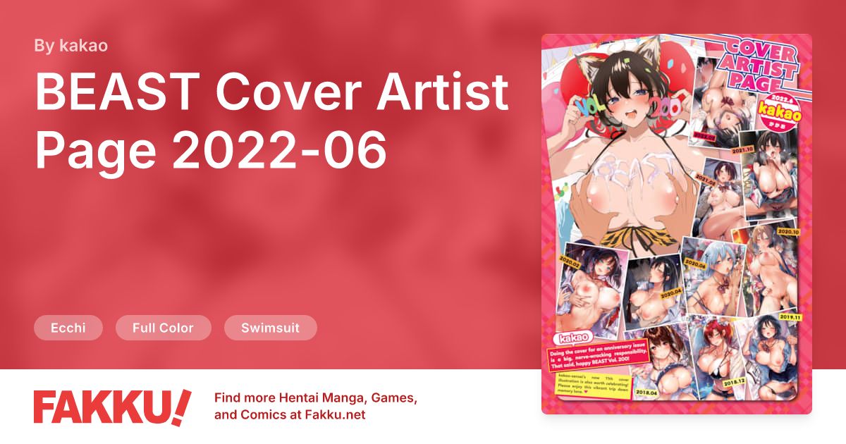 BEAST Cover Artist Page 2022-06 Hentai by kakao - FAKKU