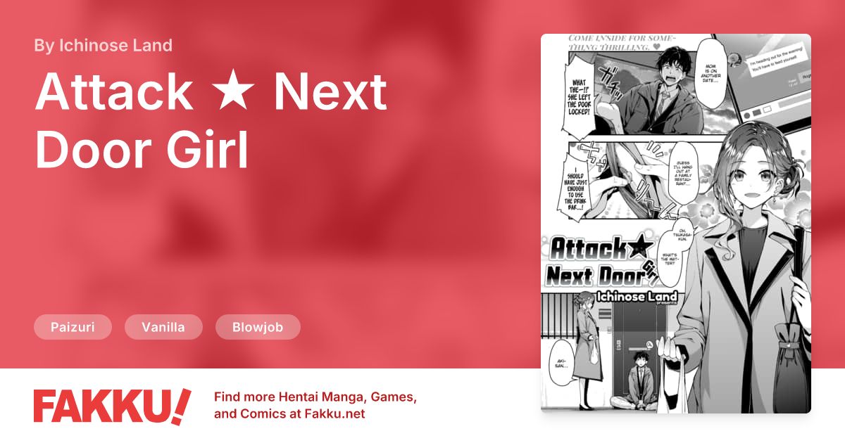 Attack ★ Next Door Girl Hentai by Ichinose Land - FAKKU