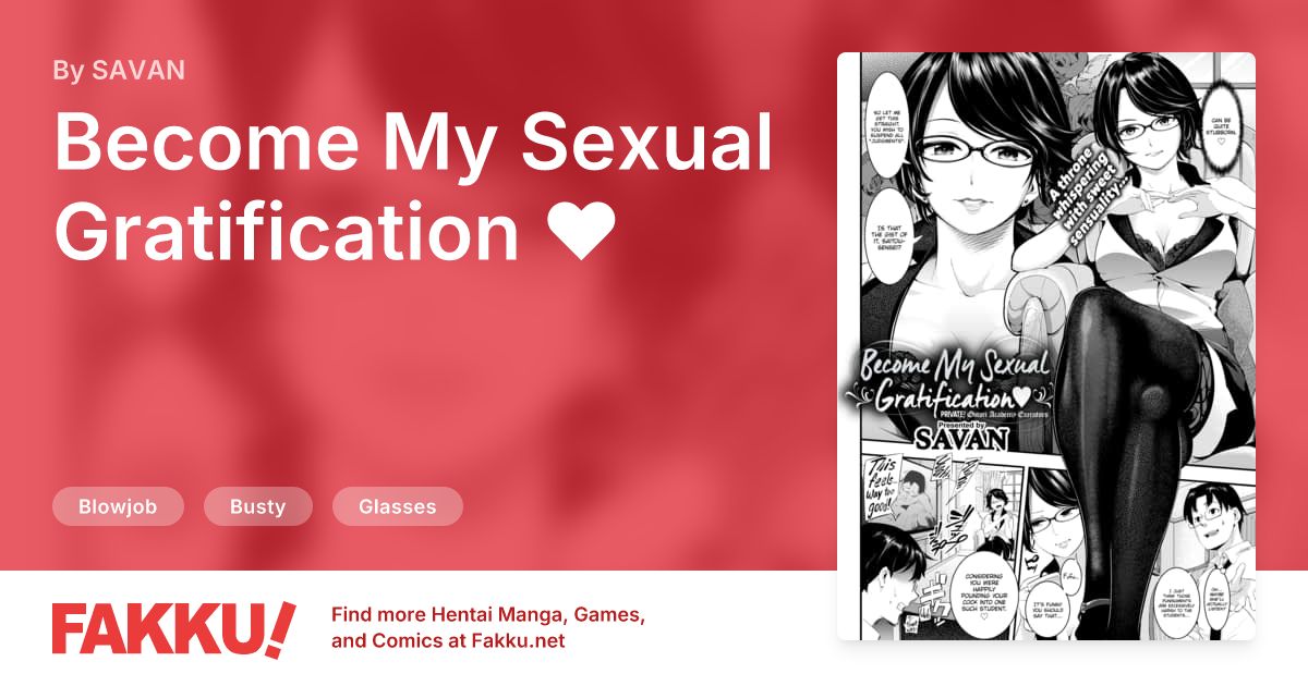 Become My Sexual Gratification ❤ Hentai by SAVAN - FAKKU