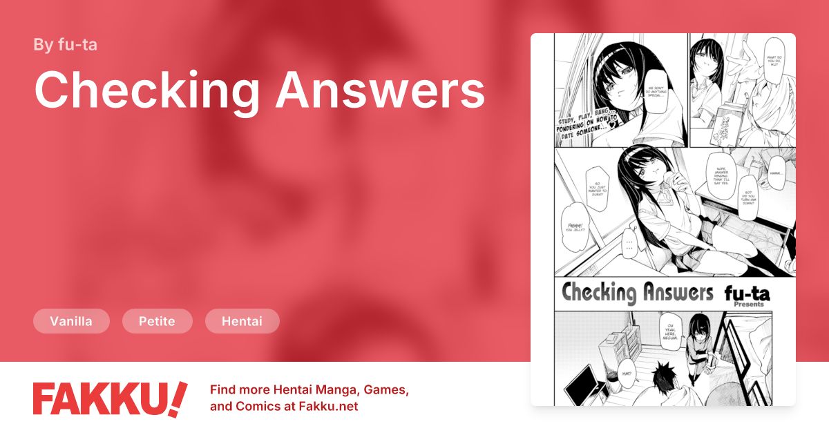 Checking Answers Hentai by fu-ta - FAKKU