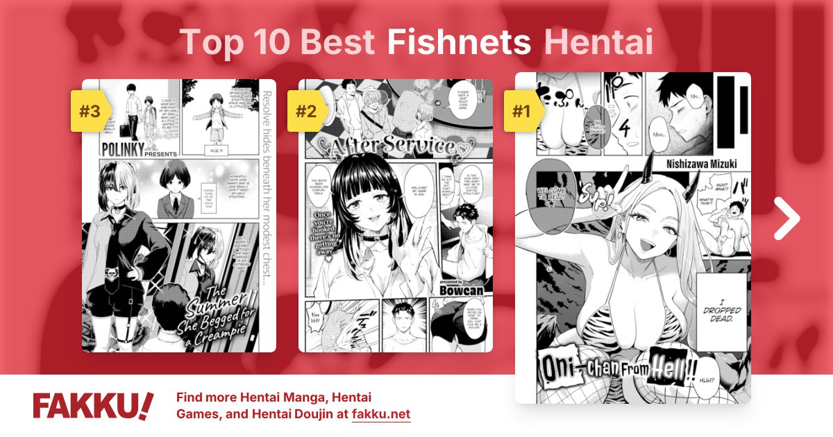 Top 10 Best Fishnets Hentai