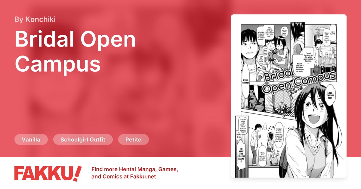 Bridal Open Campus Hentai by Konchiki - FAKKU