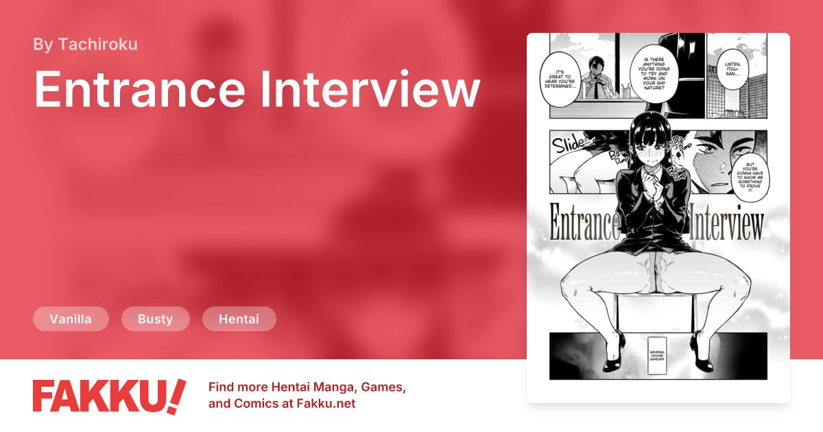 Entrance Interview Hentai by Tachiroku - FAKKU