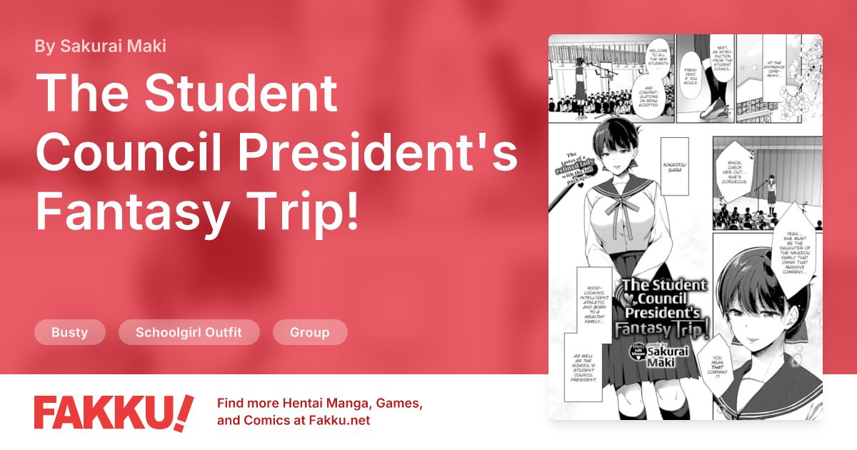 The Student Council President's Fantasy Trip! Hentai by Sakurai Maki - FAKKU