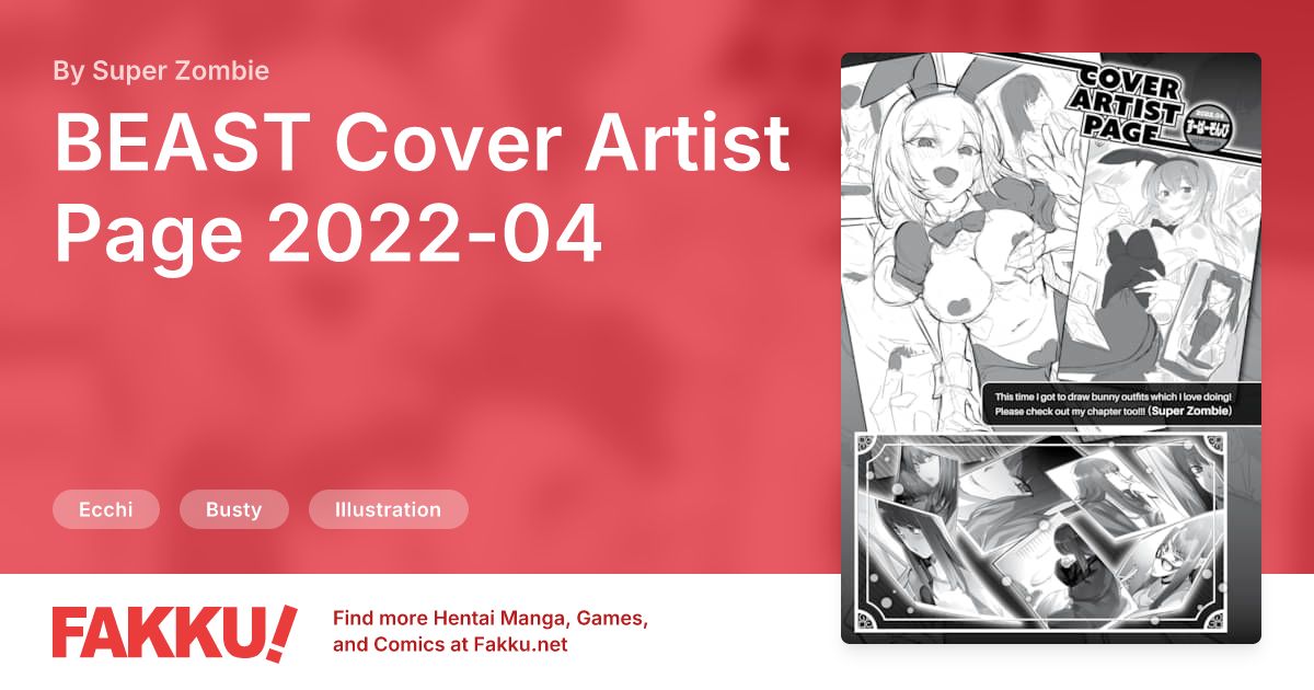 BEAST Cover Artist Page 2022-04 Hentai by Super Zombie - FAKKU