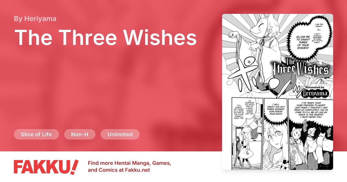 The Three Wishes Hentai by Heriyama - FAKKU