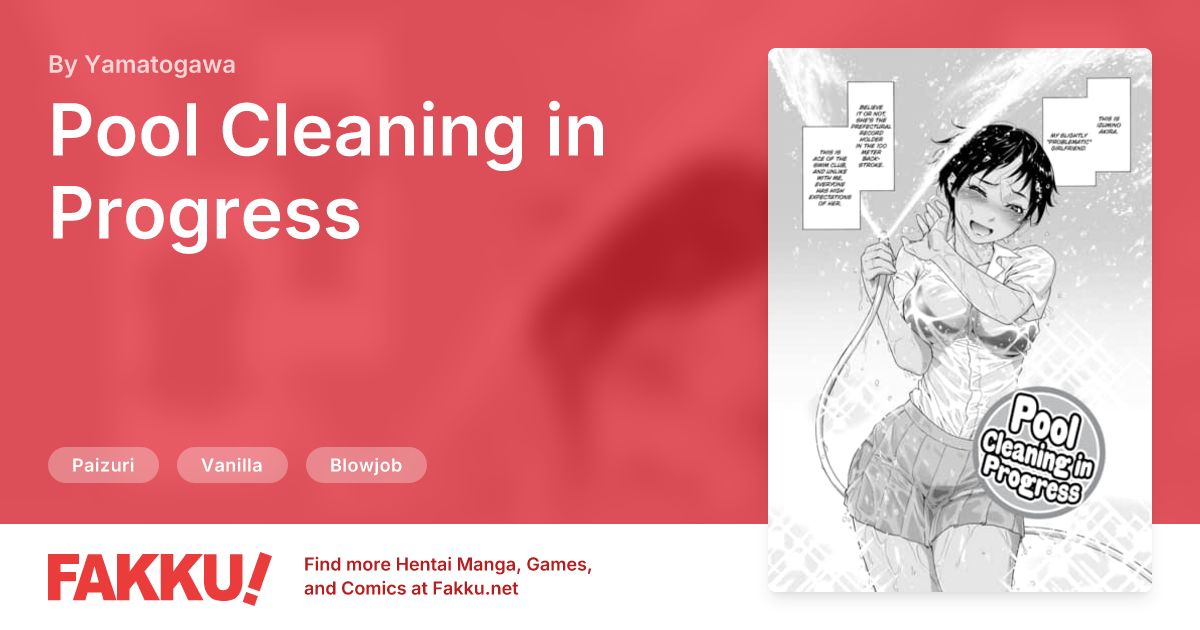 Pool Cleaning in Progress Hentai by Yamatogawa - FAKKU
