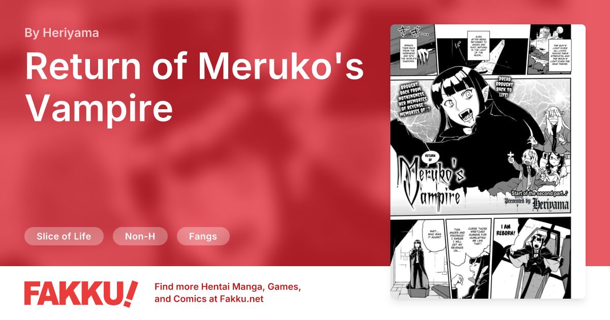 Return of Meruko's Vampire Hentai by Heriyama - FAKKU