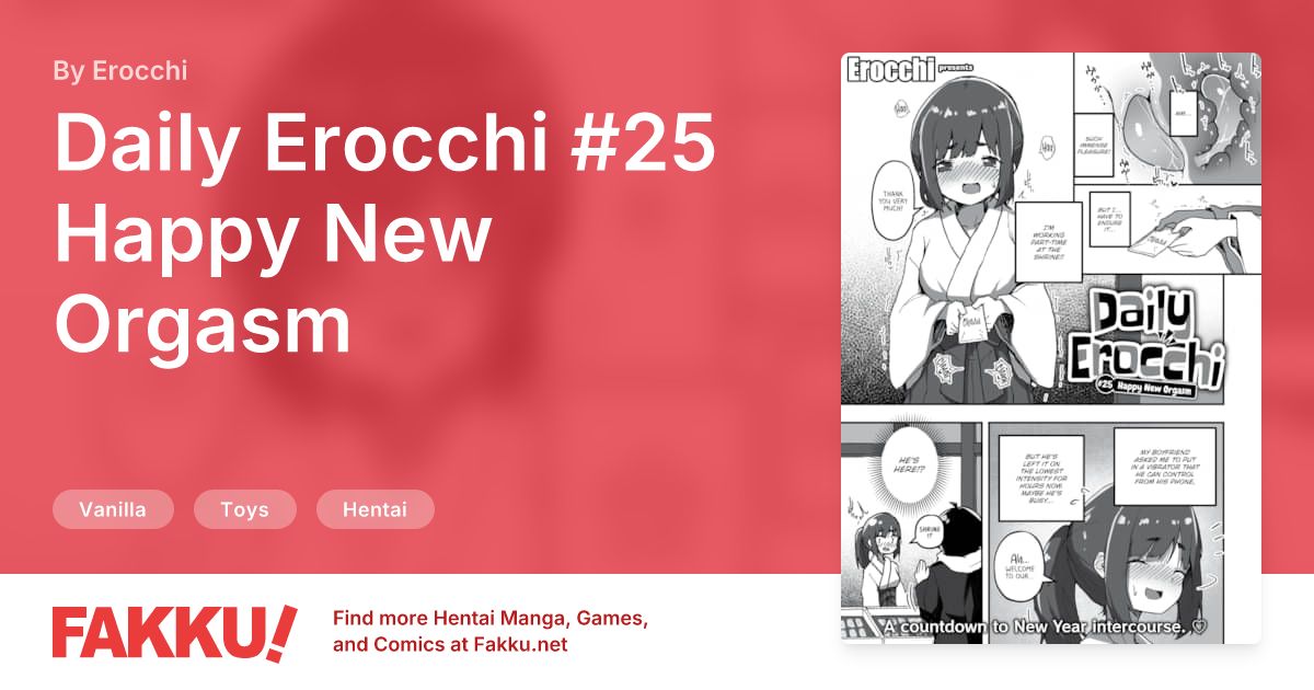 Daily Erocchi #25 Happy New Orgasm Hentai by Erocchi - FAKKU