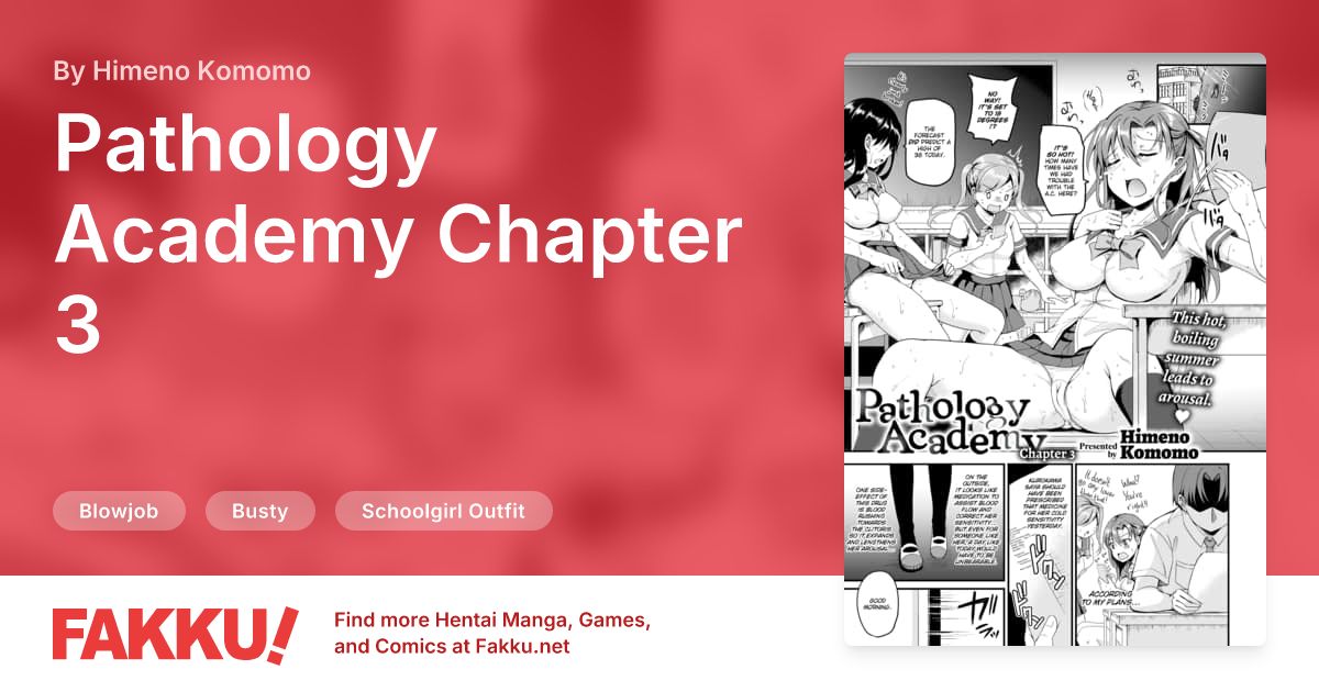  Pathology Academy Chapter 3 Hentai by Himeno Komomo - FAKKU