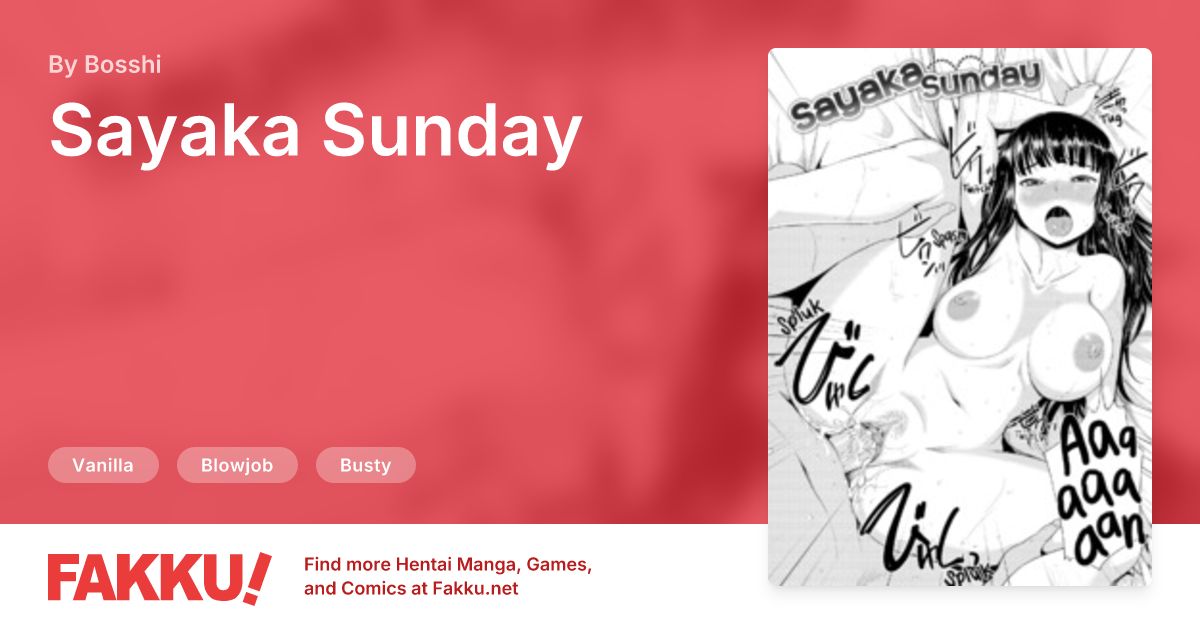 Sayaka Sunday Hentai by Bosshi - FAKKU