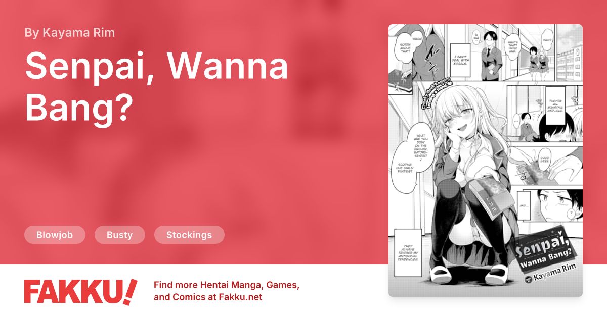 Senpai, Wanna Bang? Hentai by Kayama Rim - FAKKU