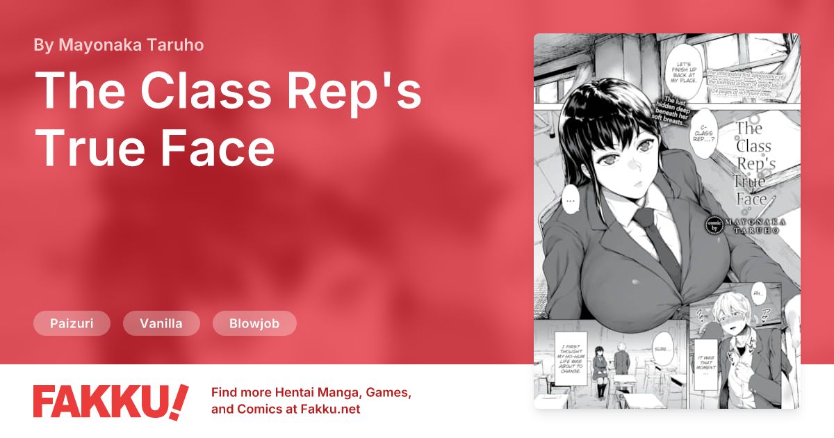 The Class Rep's True Face Hentai by Mayonaka Taruho - FAKKU