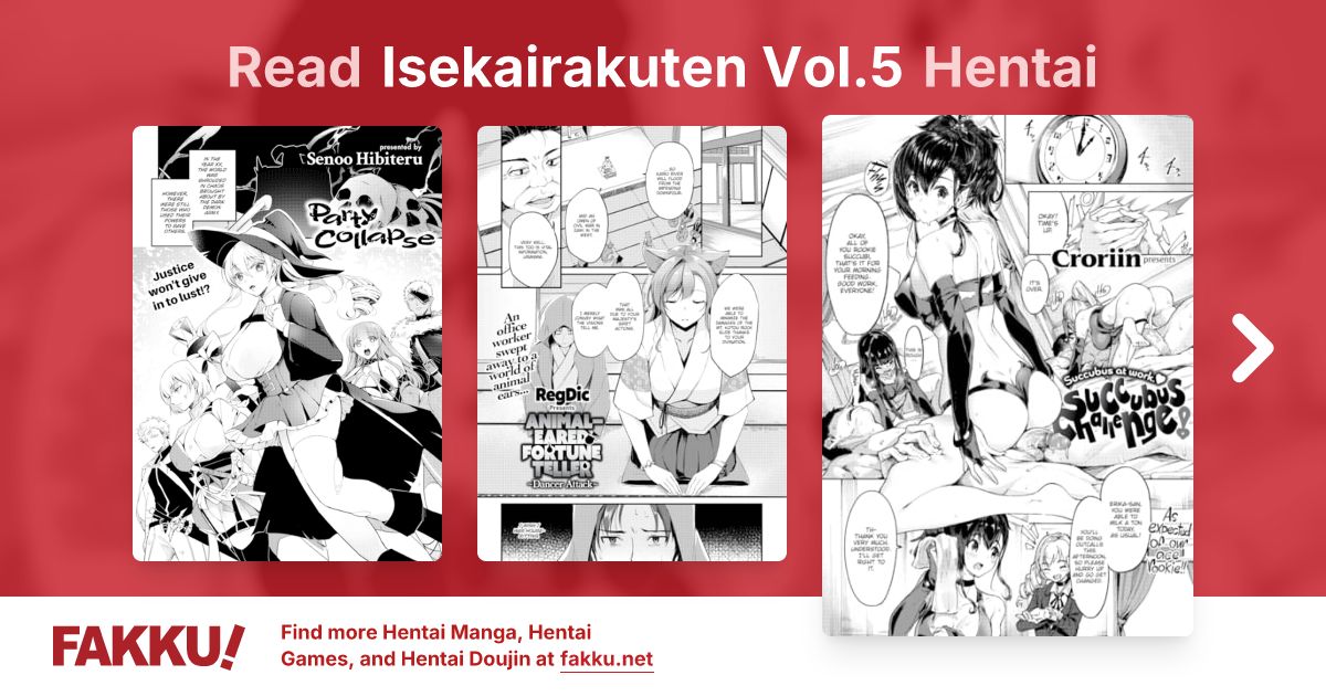 Isekairakuten Vol.5 Hentai - FAKKU
