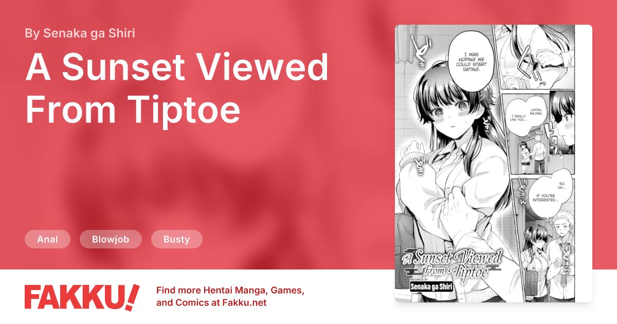 A Sunset Viewed From Tiptoe Hentai by Senaka ga Shiri - FAKKU