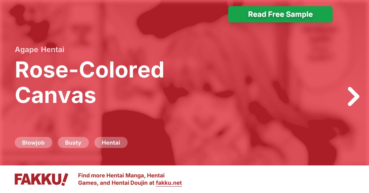  Rose-Colored Canvas Hentai by Agape - FAKKU