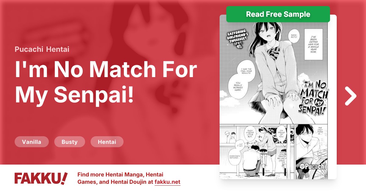  I'm No Match For My Senpai! Hentai by Pucachi - FAKKU
